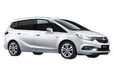Car Hire Merthyr Tydfil - Vauxhall Zafira 7-Seater - Minibus hire Merthyr tydfil