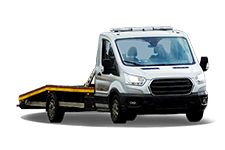 Car Hire Merthyr Tydfil - White Ford Transit Recovery Vehicle - Van hire Merthyr tydfil